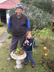Great Grandpa and Livi