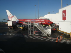 Sydney Airport - Virgin Terminal 8.50AM.JPG